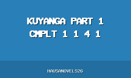 Kuyanga Part 1 Complete Hausa Novel