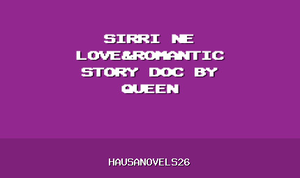 Sirri Ne Part 1 Complete Hausa Novel