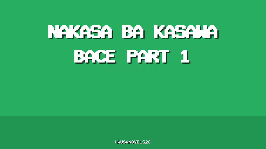 Nakasa Ba Kasawa Bace Part 1 Complete Hausa Novel