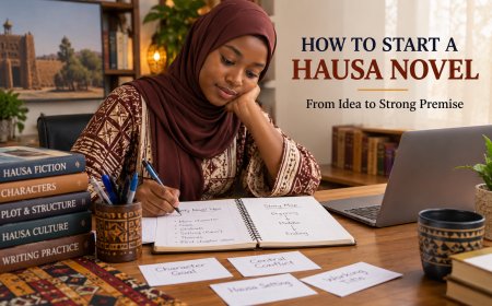 How to Start a Hausa Novel: From Idea to Strong Premise