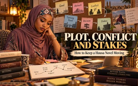 Plot, Conflict and Stakes: How to Keep a Hausa Novel Moving