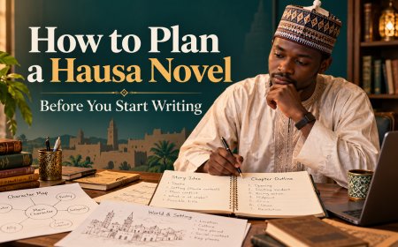 How to Plan a Hausa Novel Before You Start Writing