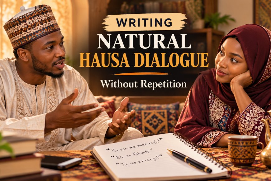 Writing Natural Hausa Dialogue Without Repetition
